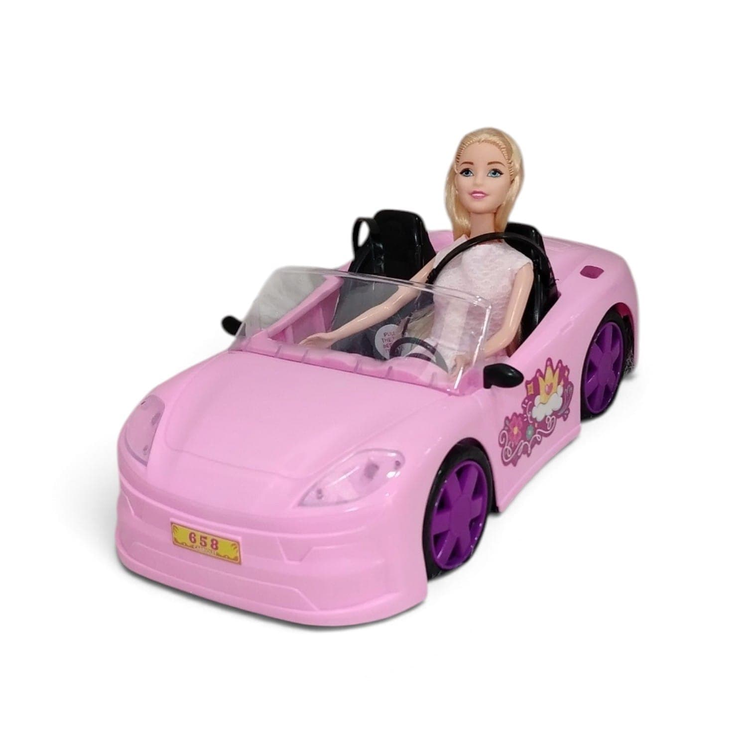 AUTO DESCAPOTABLE CON MUÑECA