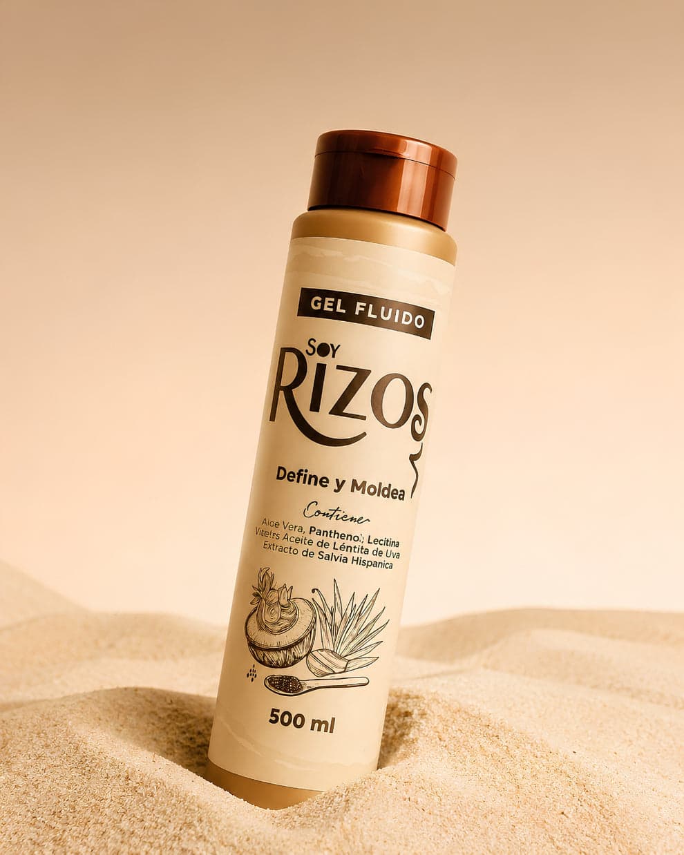 SOY RIZOS GEL FLUIDO 500ML