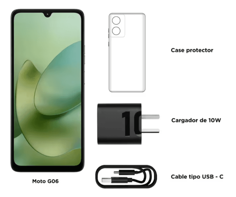 CELULAR MOTOROLA  G 06  128GB
