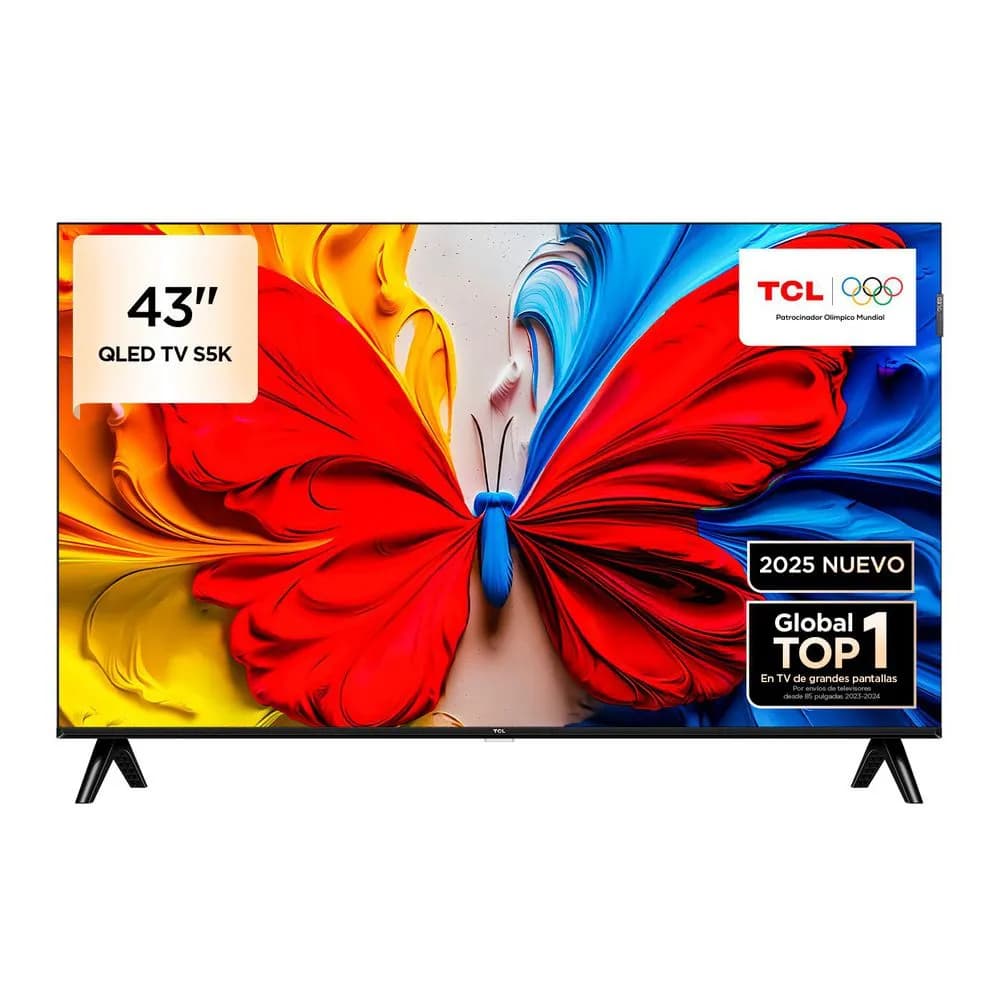 Tv TCL  |  43"  |  43S5K  |  FHD QLED