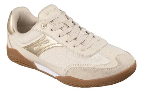 SKECHERS ZINGER EVO BEIGE/DORADO