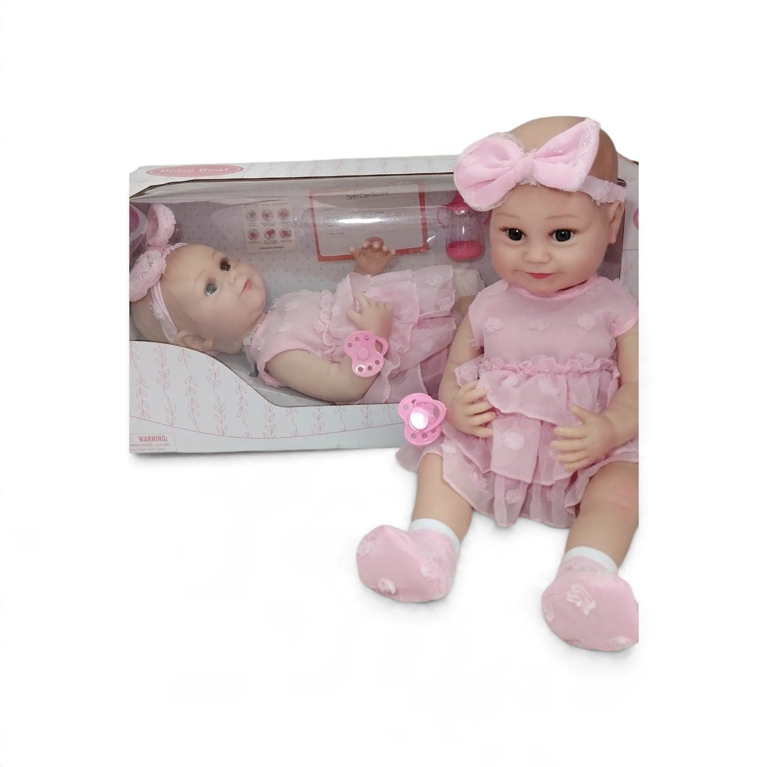 MUÑECA INTERACTIVA TIPO BEBÉ RECIEN NACIDO