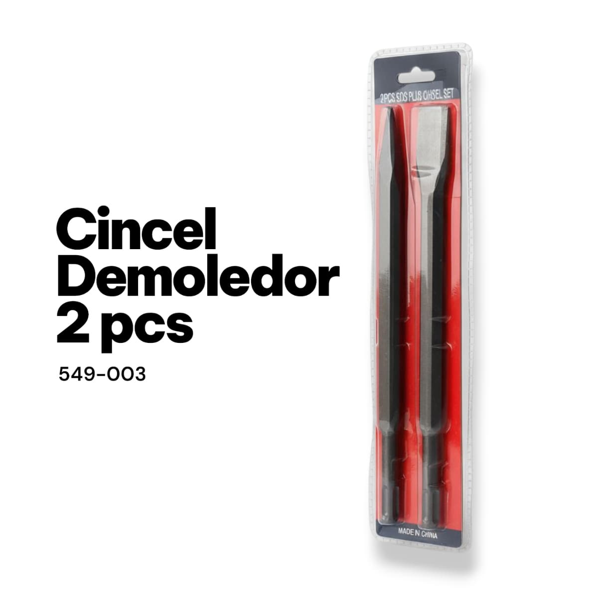 549-003 Cincel Demoledor 2Pcs