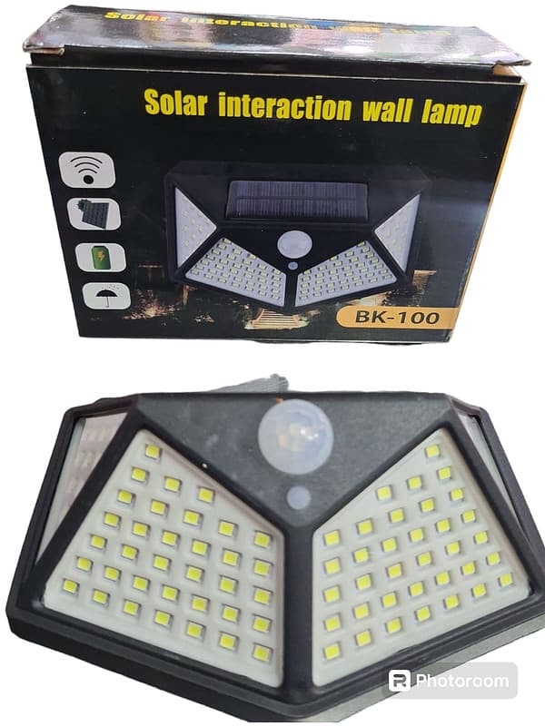 Lámpara Solar Bk 100