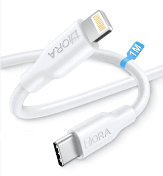 Cable Tipo C a Lightning Carga Rápida 1Hora CAB273
