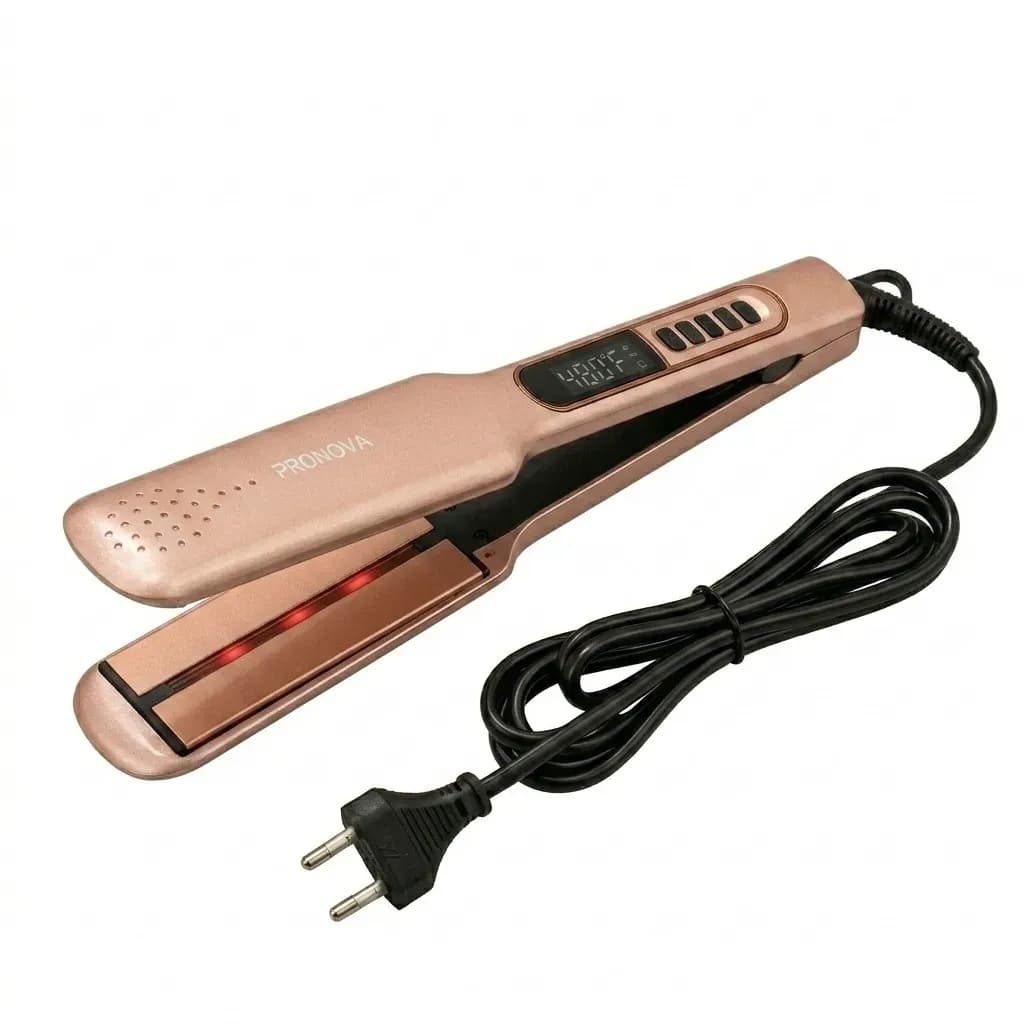 Plancha Cabello Profesional Deluxe Argán Keratina Pro-9527