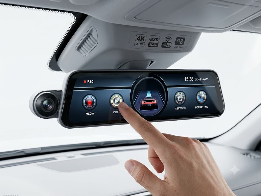 Pantalla Car Dvr AHD