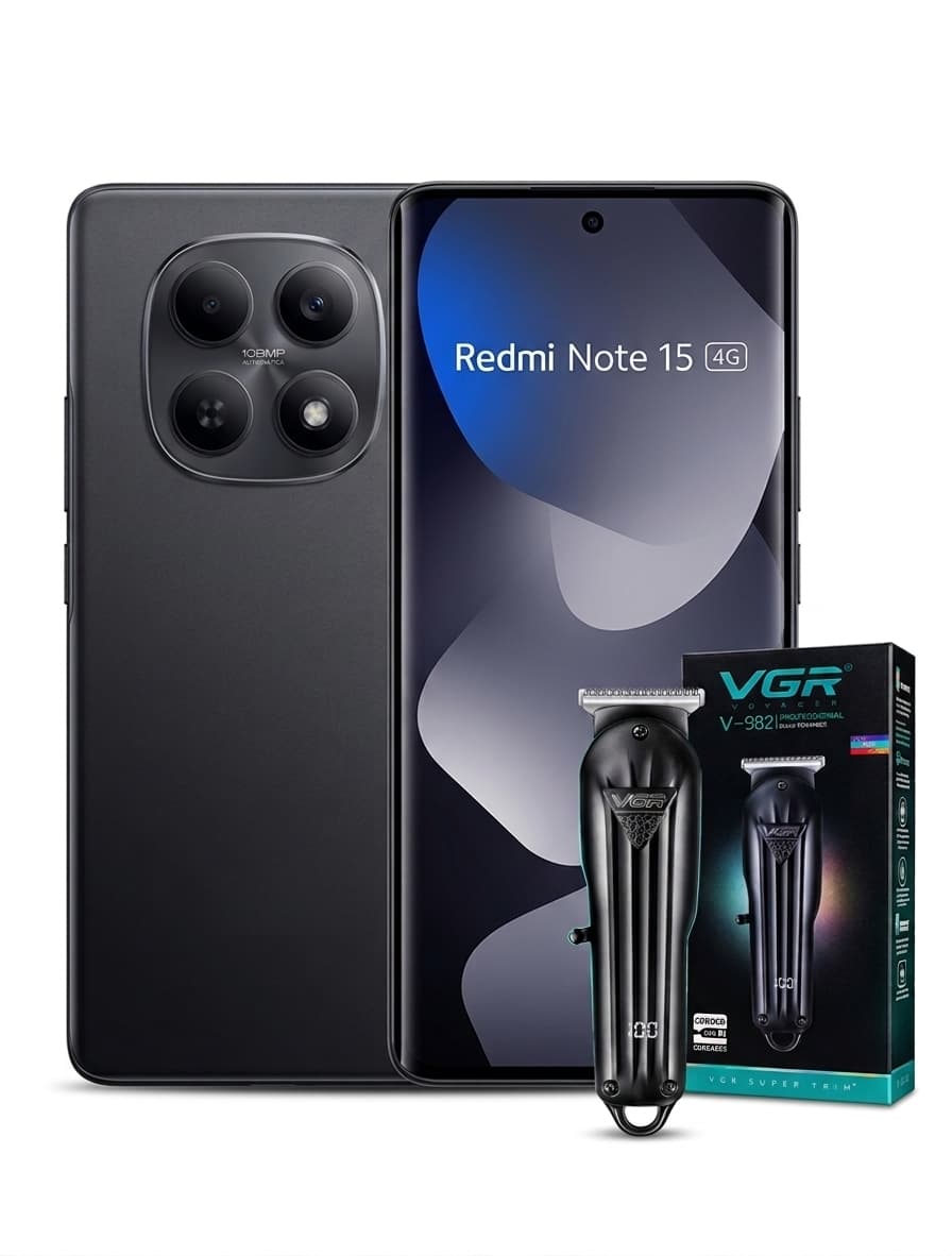 REDMI NOTE 15 4G (256/8) + OBSEQUIO (AFEITADORA VGR)