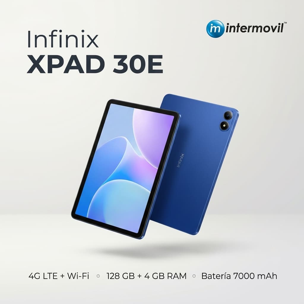 Tablet infinix 30e 128  Gb + 8 Ram (4+4) Sim-Card
