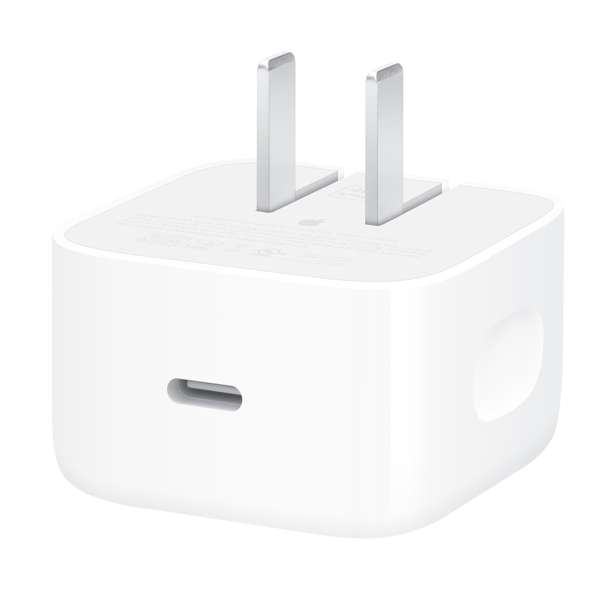 Cubo Cargador para iPhone 40w Tipo c ORIGINAL