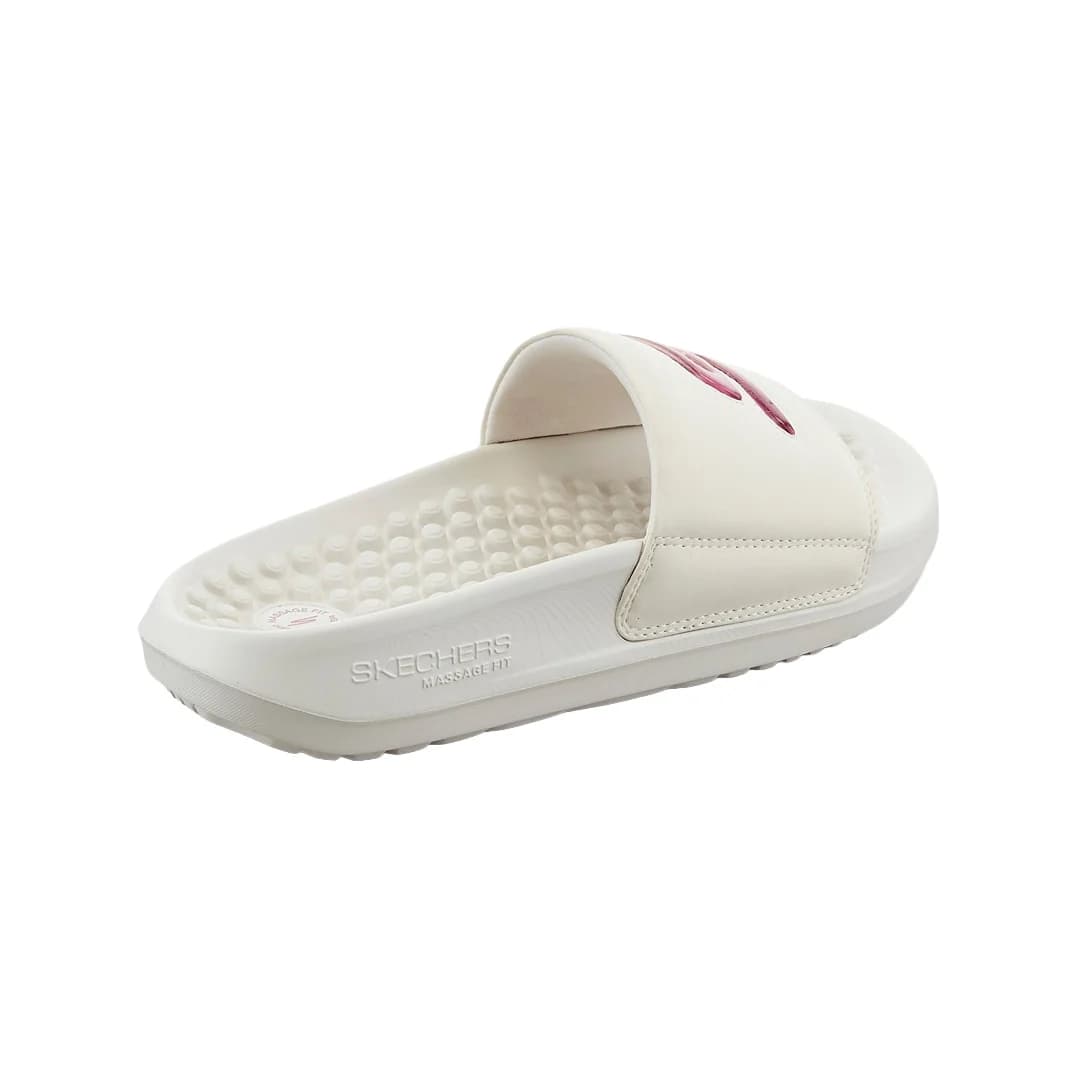 SKECHERS SANDALIAS MASSAGE FIT BLANCA