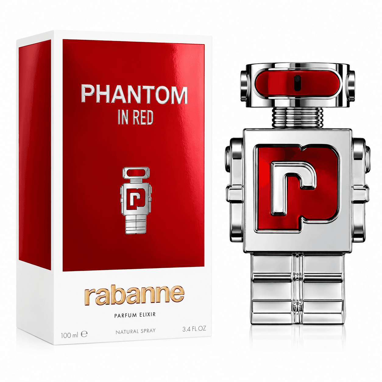 Paco Rabanne Phantom in Red Parfum Elixir 100 ml