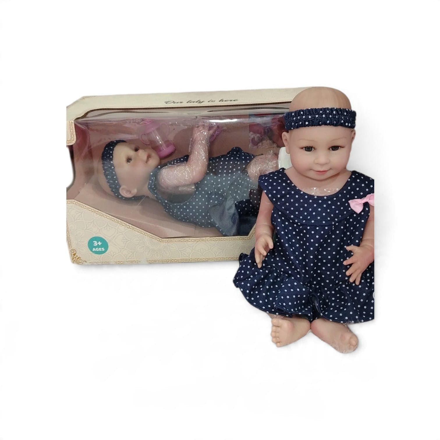 MUÑECA HIPERREALISTA TIPO BEBÉ REBORN