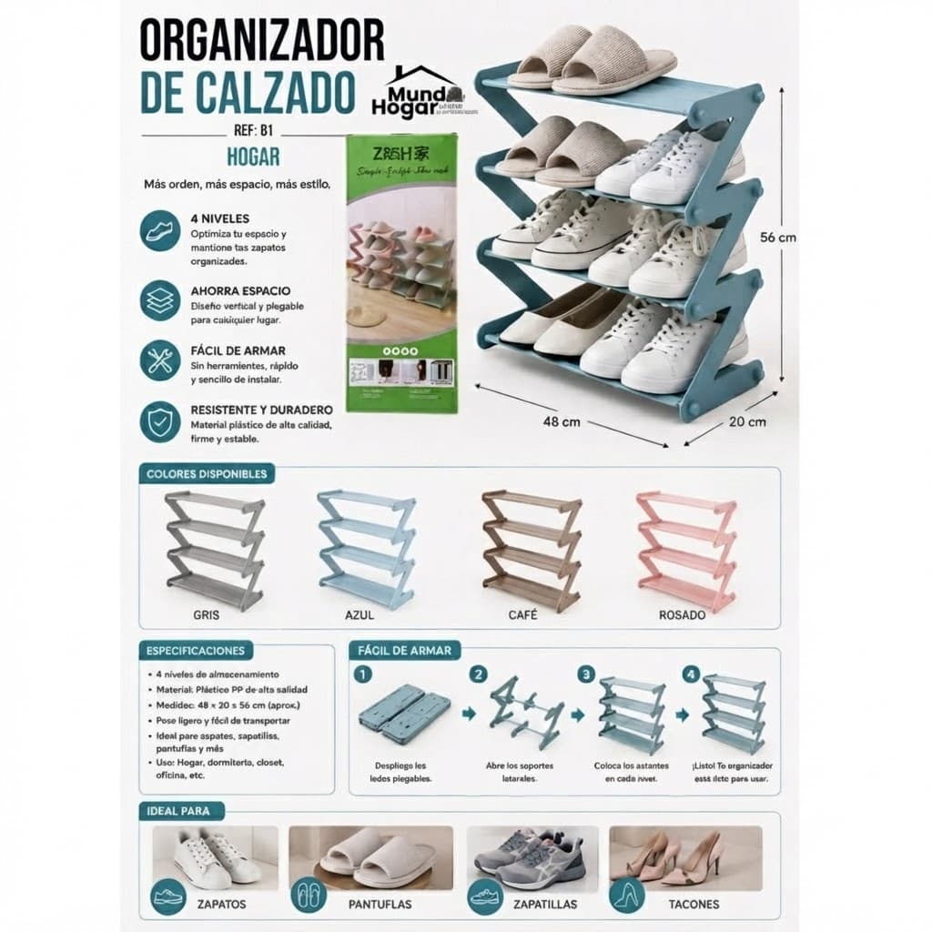 Organizador De Calzado Ref: B1