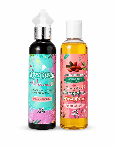 KIT CREMA ANTIESTRÍAS + ACEITE DE ALMENDRAS *250ML