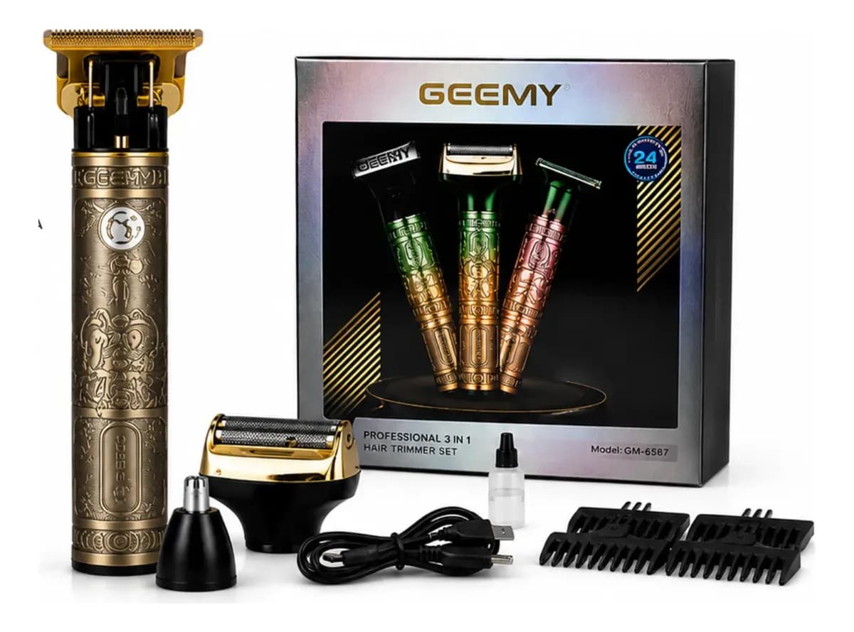 Patillera Geemy Buda 3 En 1 Gm-8045