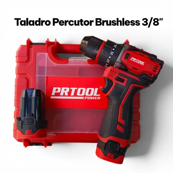 Taladro Percutor Brushless Bru48Rc 3/8"