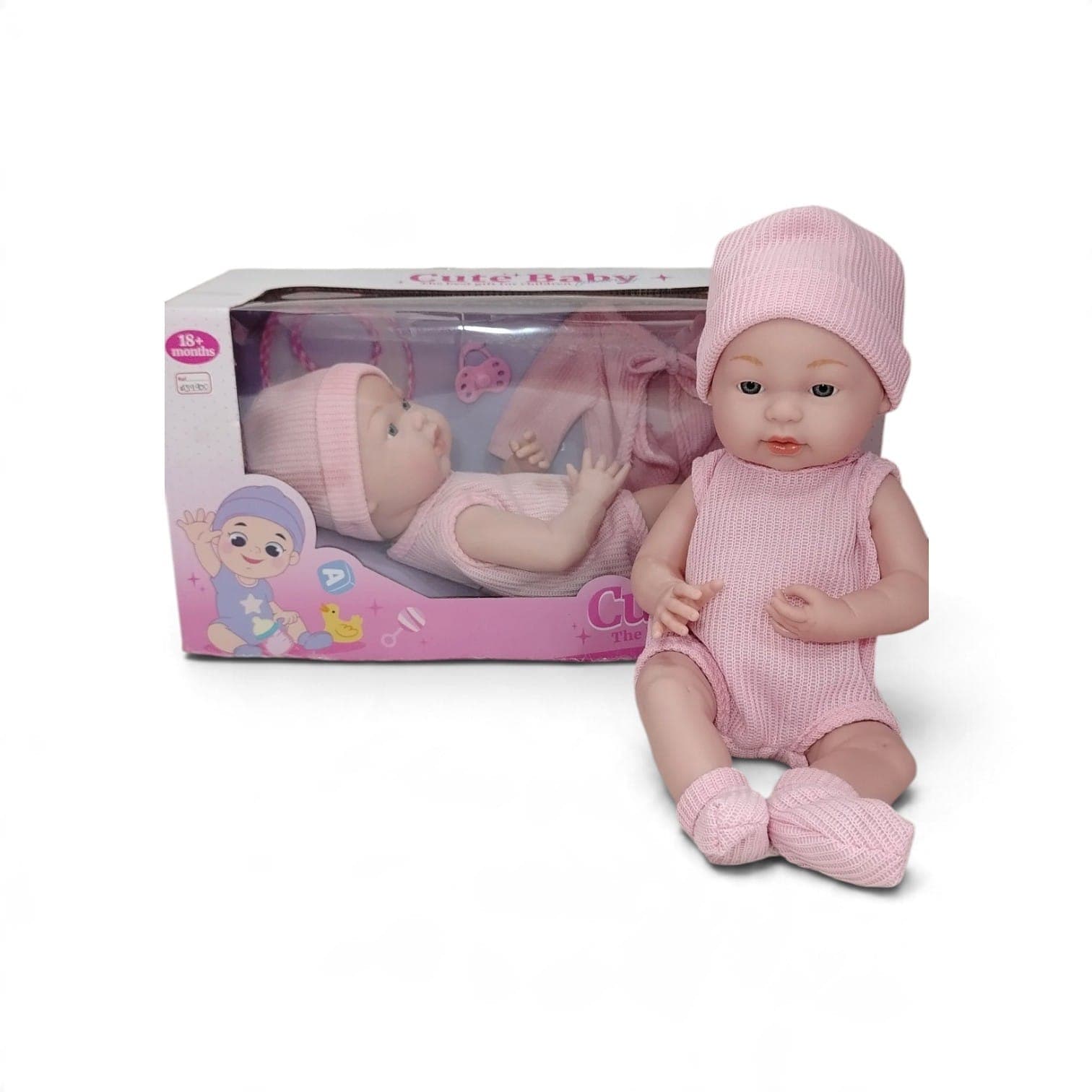 MUÑECA INTERACTIVA TIPO BEBÉ RECIEN NACIDO