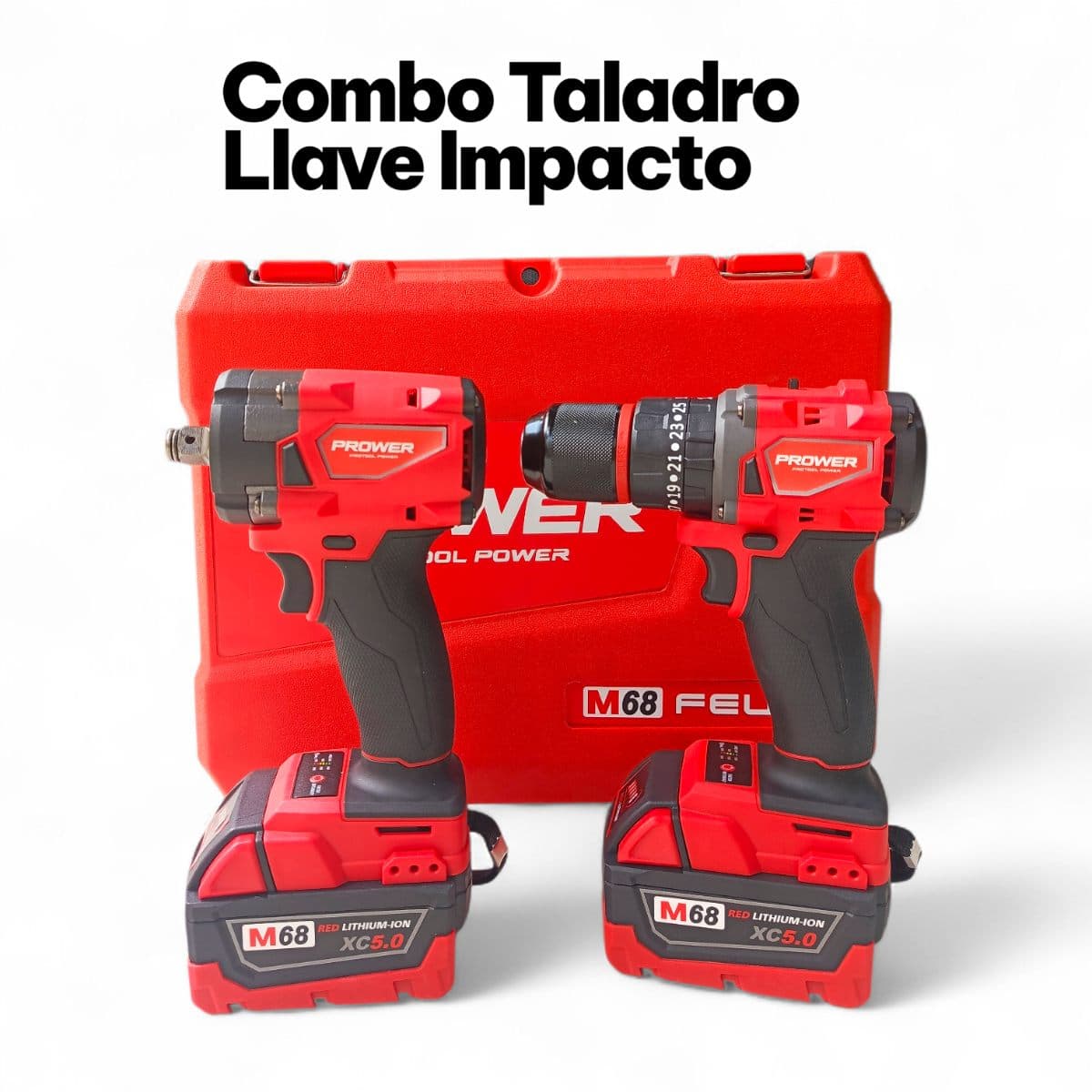 Tapi68r Combo Taladro Y Llave de Impacto