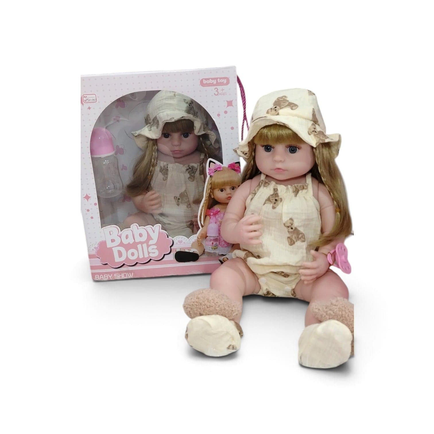 MUÑECA INTERACTIVA TIPO BEBÉ RECIEN NACIDO