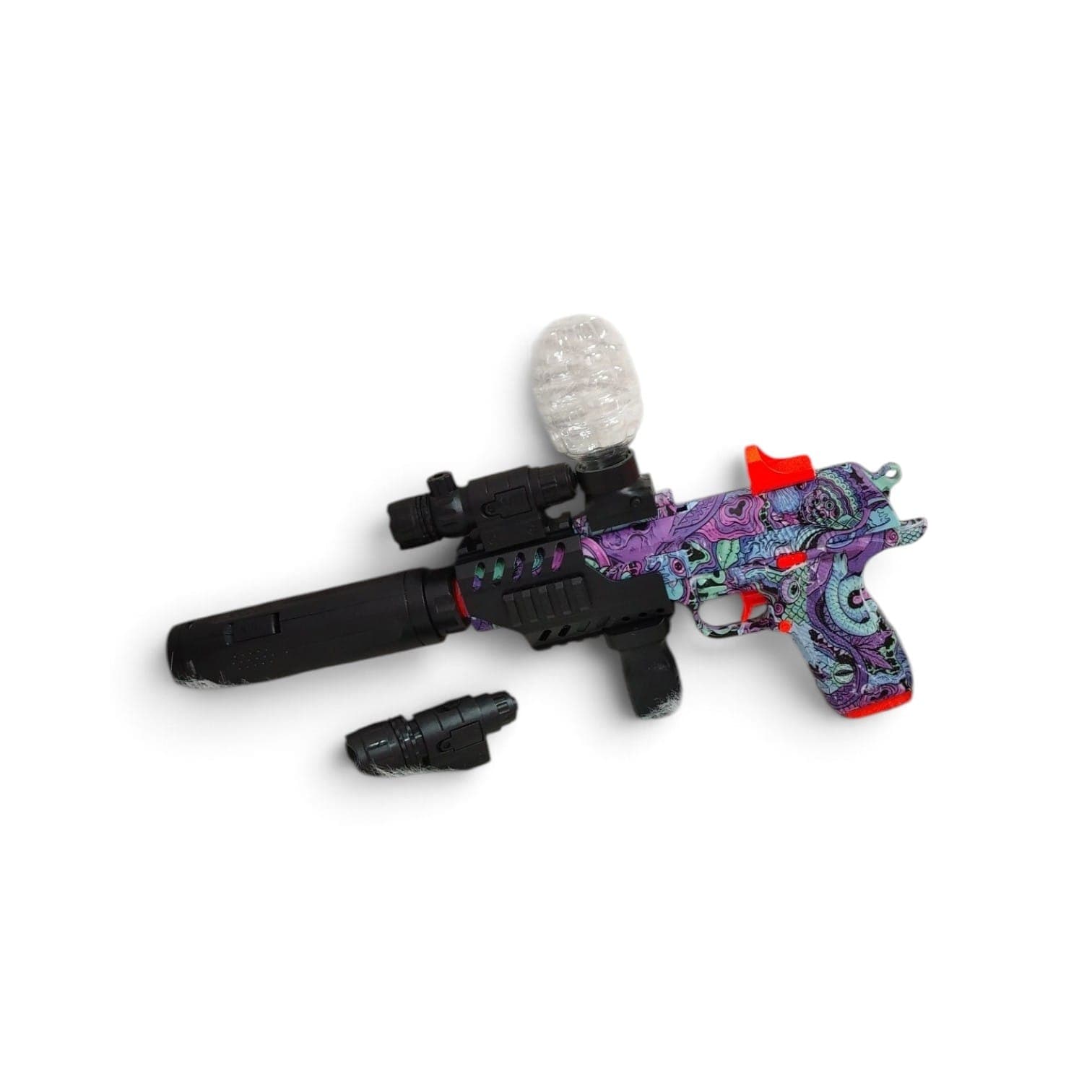 PISTOLA LANZA HIDROGEL AUTOMATICA CON LUCES Y VAPOR
