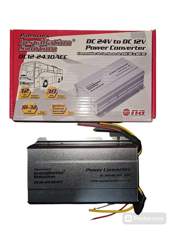 Convertidor Nipón América 24V A 12V 30A