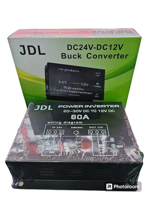 Convertidor 24 A 12V 60 Amp