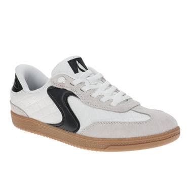 SKECHERS COZY FIT BLAN/NEGR