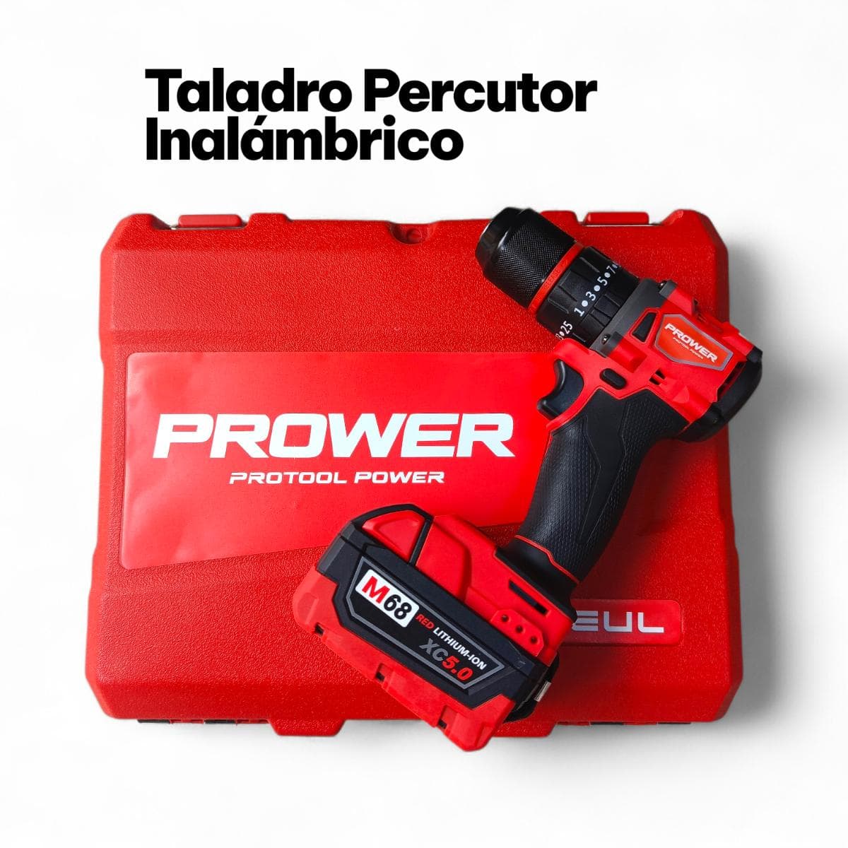 Pu686r Taladro Percutor Inalambrico