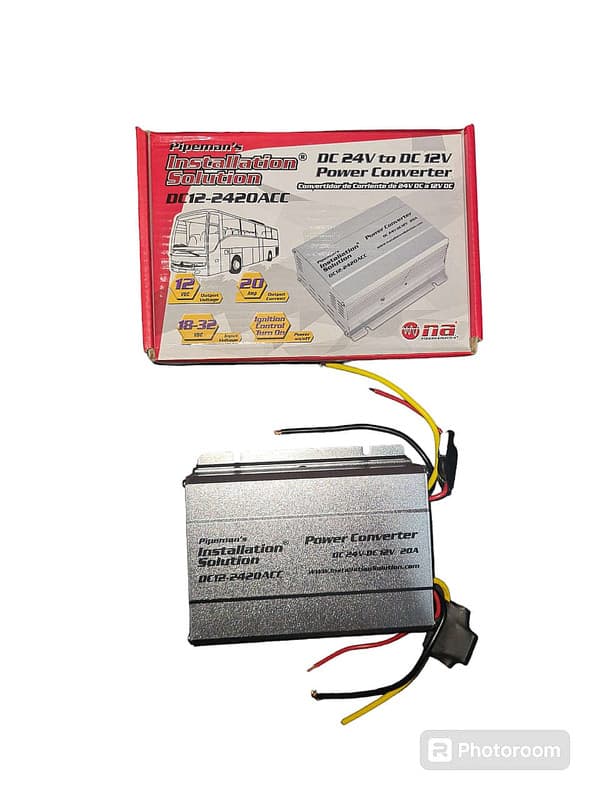 Convertidor Nipón A Marca 24V A 12V 20A