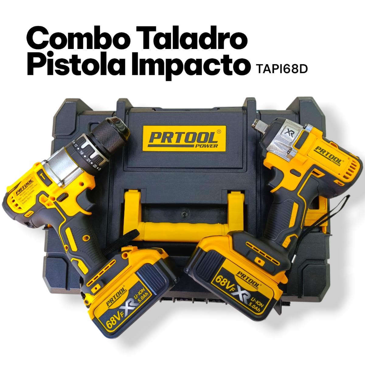 Tapi68d Combo Taladro Pistola De Impacto