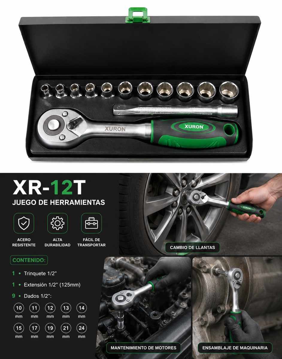 Juego De Herramientas Xr-12T