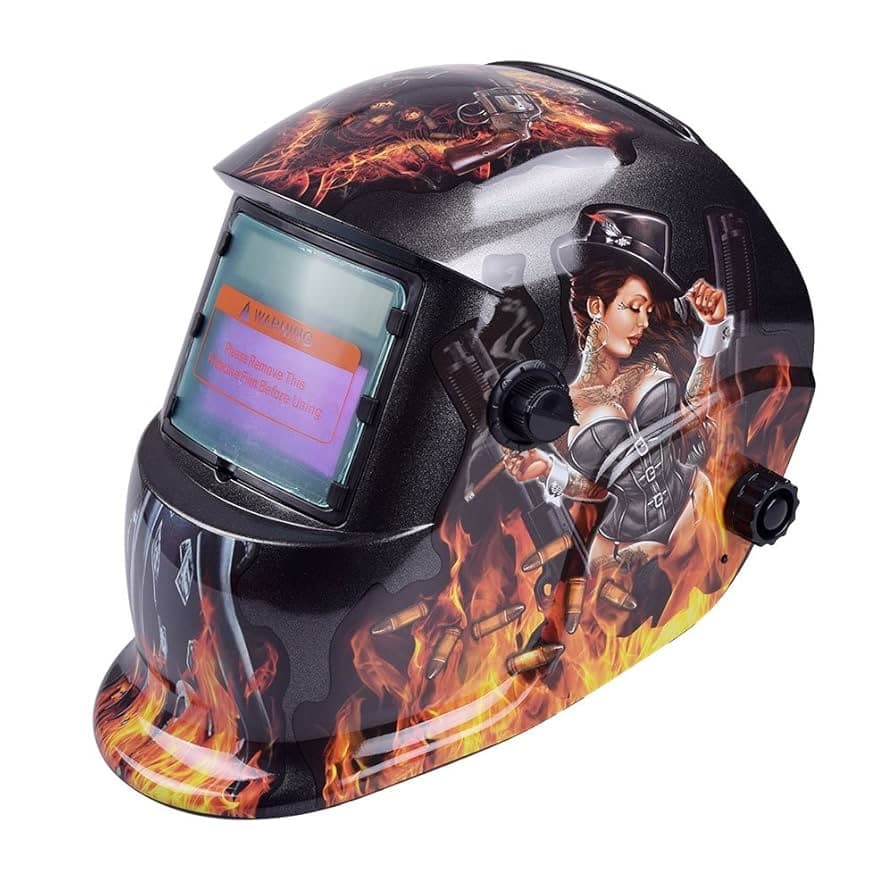 Casco Careta Para Soldar C01-G